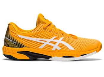 Asics Herr Tennisskor SOLUTION SPEED FF Orange/Vita